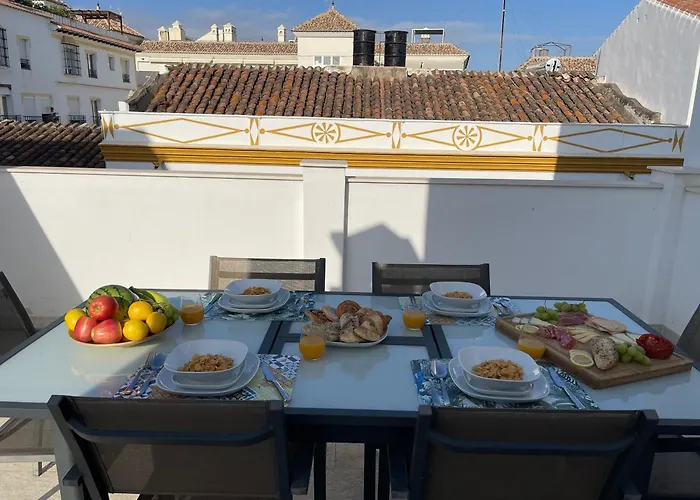 New Townhouse In The Heart Of With Jacuzzi * Nerja